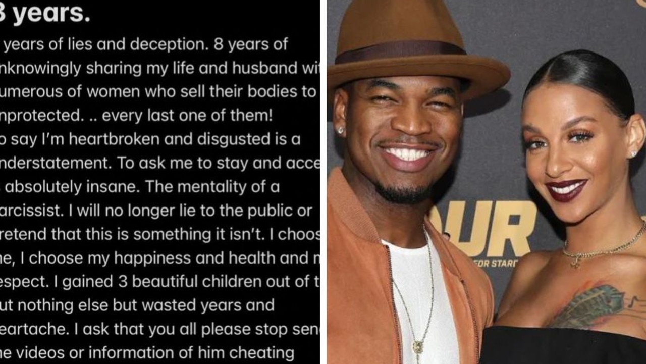 Ne-Yo’s wife, Crystal Renay, accuses him of cheating: ‘8 years of lies ...
