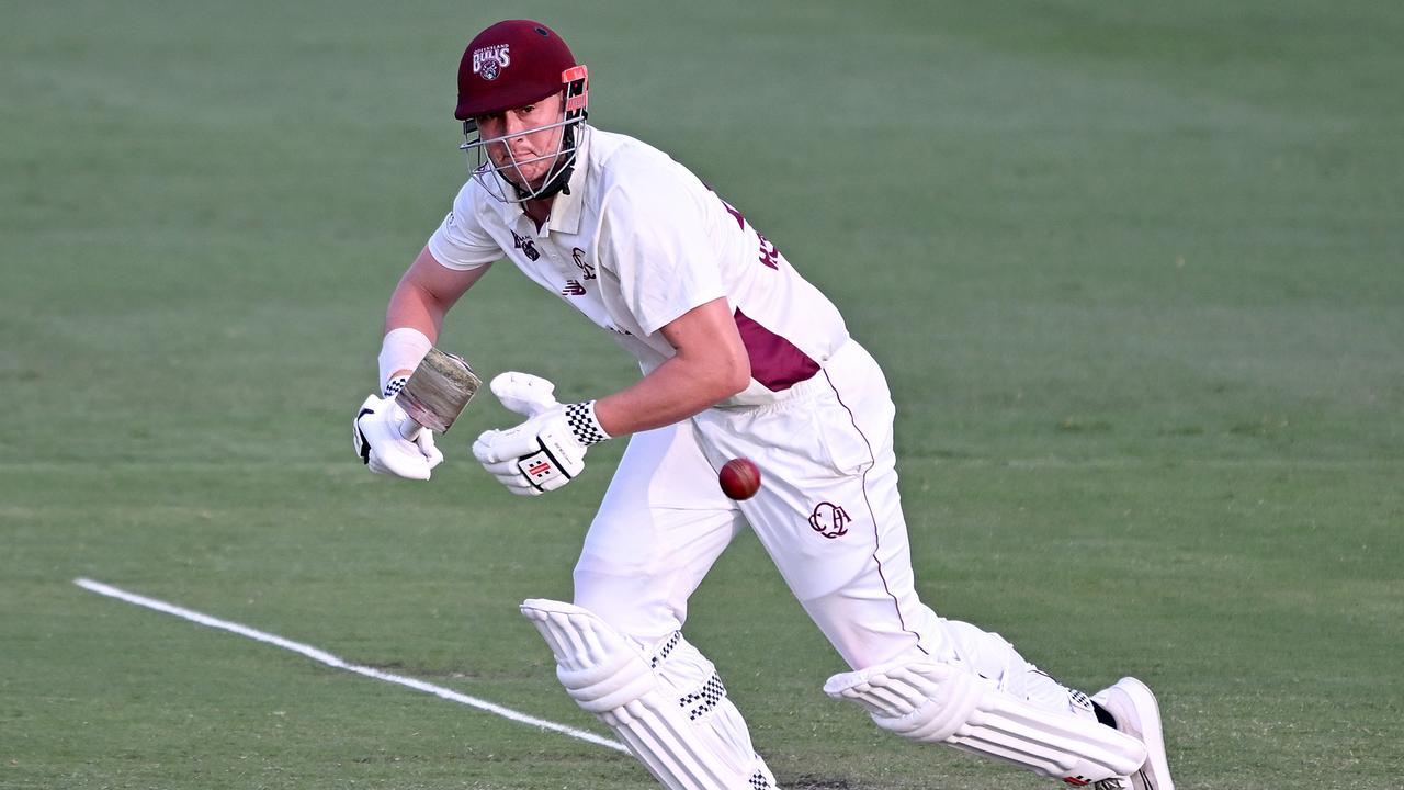 Matt Renshaw can put pressure on the Test batters with a big score in Canberra. Picture: Bradley Kanaris/Getty Images