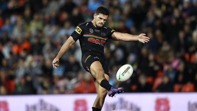 While Cherry-Evans struggled at times in 2022, Nathan Cleary has once again gone to another level, and is the red-hot favourite to take over at halfback. Picture: Getty Images.