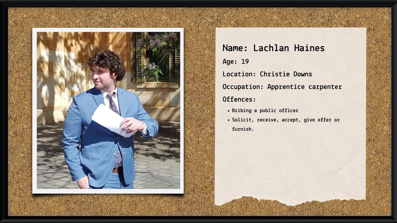 Lachlan Haines came to justice years later.