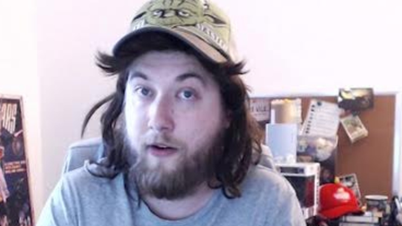 Ozzy Man, a parody of a dinky-di Australian bogan who has a good heart despite his fondness for foul language. Picture: Facebook / Ozzy Man Reviews