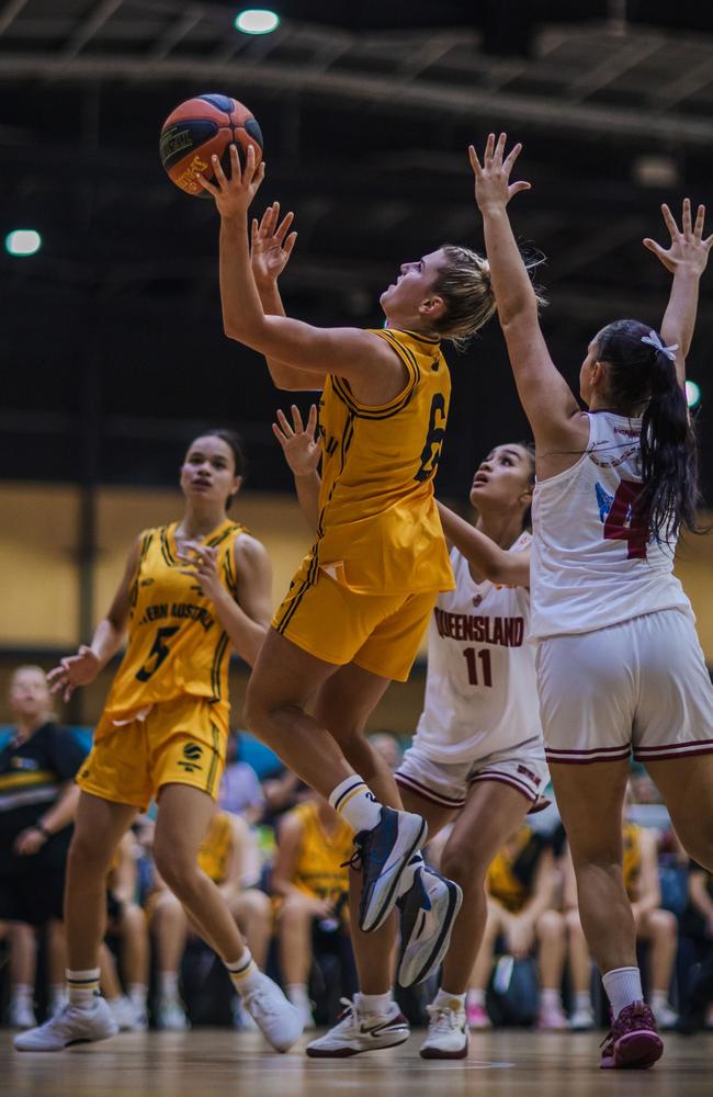 Amelia Corasaniti at the Basketball Australia Under-18 national Championships. Picture: Taylor Earnshaw