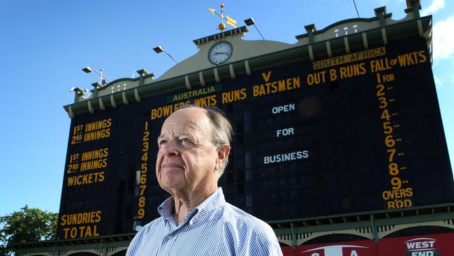 Ian McLachlan at Adelaide Oval.