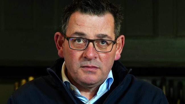 Daniel Andrews has cancelled the Commonwealth Games. Picture: Luis Enrique Ascui