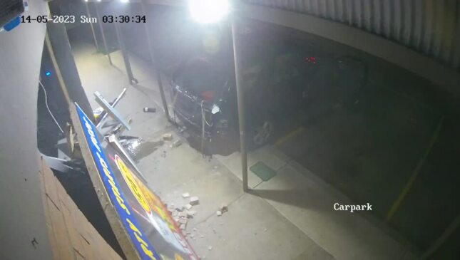 Sebastopol liquor store ram raid