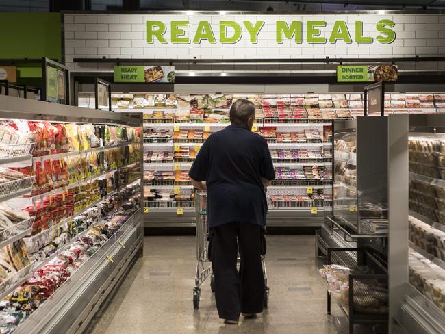 31/01/2017: Woolworths Supermarkets, a the unveiling of their latest flagship store format in an attempt to maintain its sales growth lead over Coles.There's emphasis on fresh food, convenience meals and organic produce. Hollie Adams/The Australian