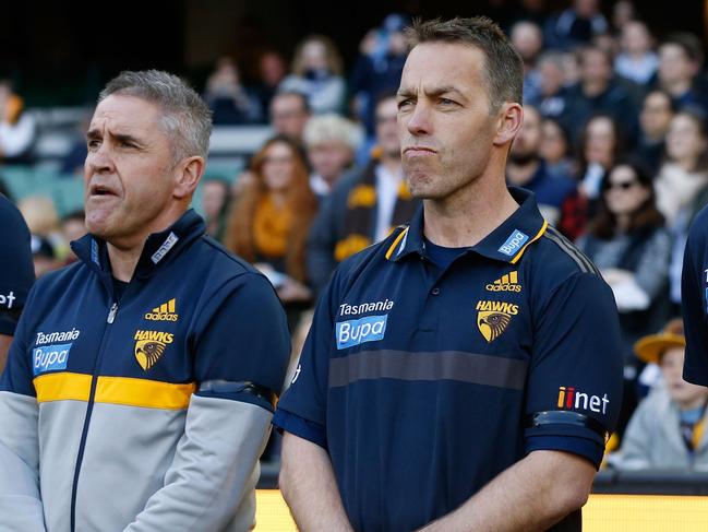 Former Hawthorn coaches Alastair Clarkson and Chris Fagan have denied all allegations.