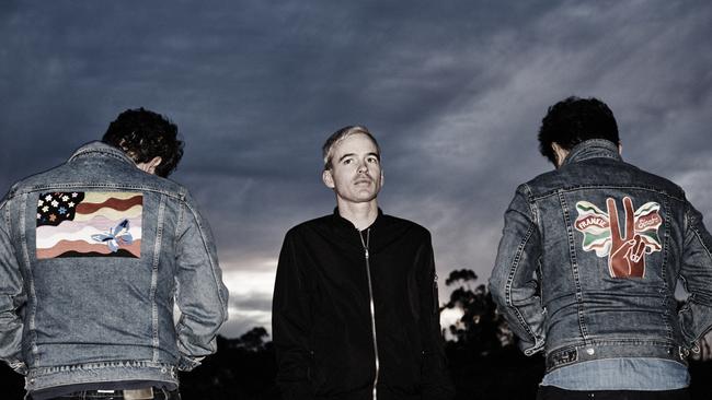 Australian hip hop act The Avalanches look semi-chuffed about the 4 star review of Wildflower.