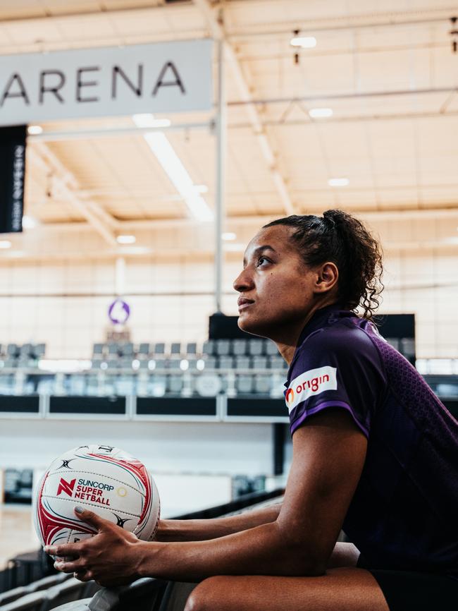 Allison was determined to get to Australia before Christmas. Picture: Netball Queensland