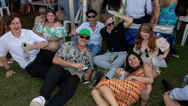 Thousands of people descended at the 2024 Darwin Cup Carnival, Fannie Bay. Picture: Pema Tamang Pakhrin