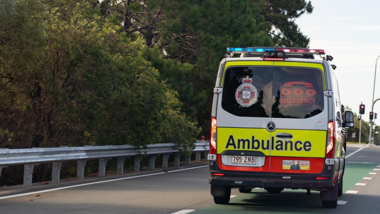 Cyclist rushed to hospital in life-threatening condition