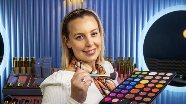 Carlie Lansdown runs Soak Bar and Beauty in South Yarra. Picture: Sarah Matray