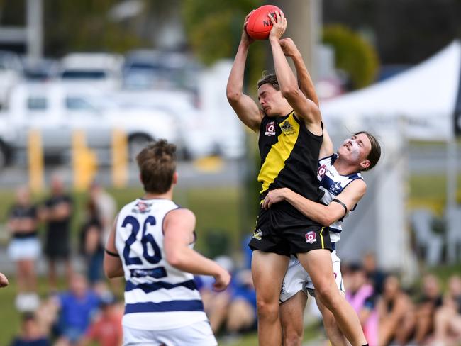 QAFL Colts 2021 Grand Final. Labrador Tigers v Broadbeach Cats. Photo: Deion Menzies