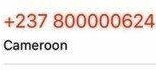 An image of one dodgy Cameroon phone call scam once in use. Picture Queensland Police Service