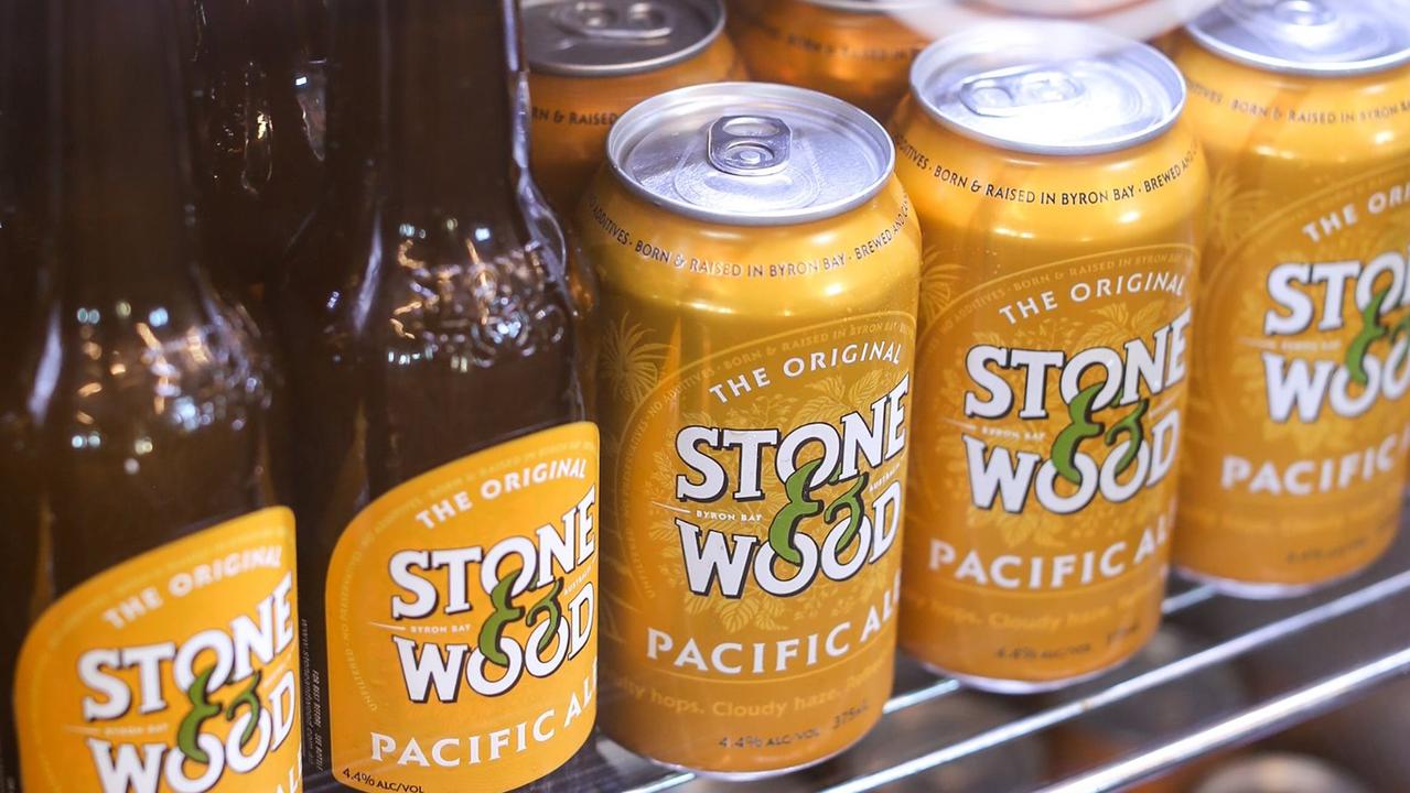 Fans are upset at the sale of iconic Byron Bay beer brand Stone &amp; Wood. Picture: Facebook/Stone &amp; Wood Brewing