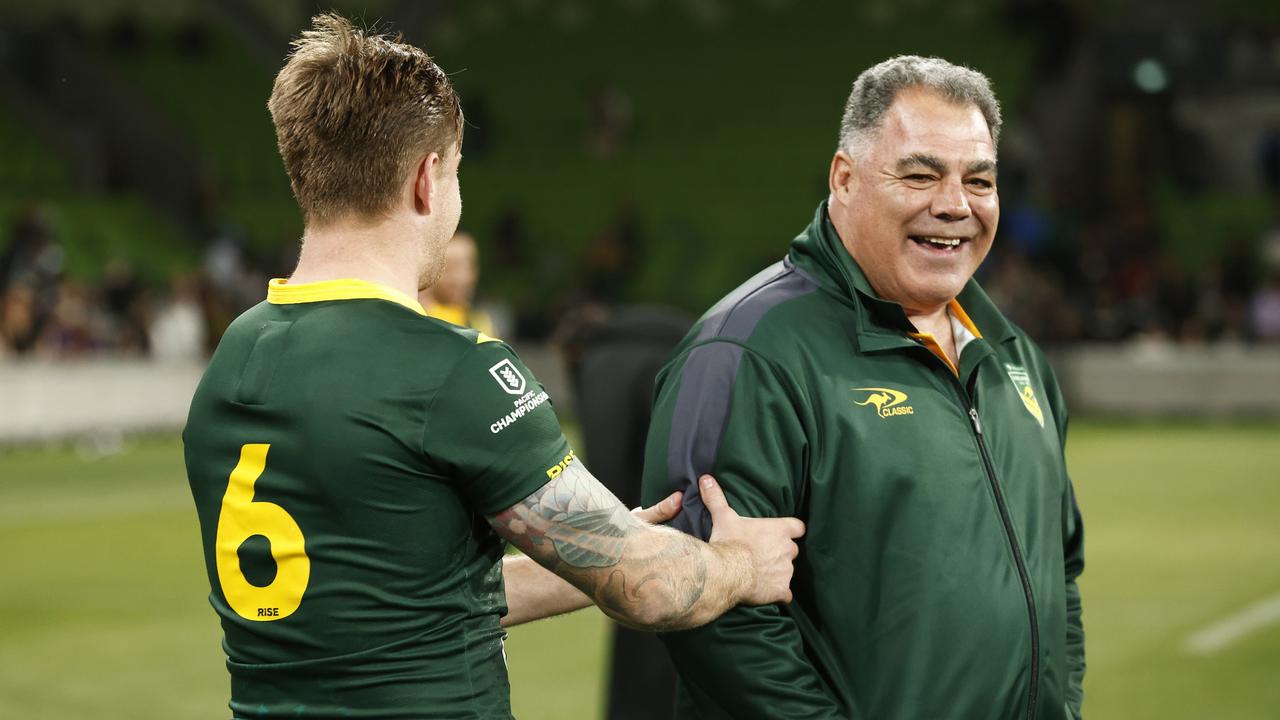 Cameron Munster is unwilling to let someone else come in and impress coach Mal Meninga. Picture: Daniel Pockett/Getty Images