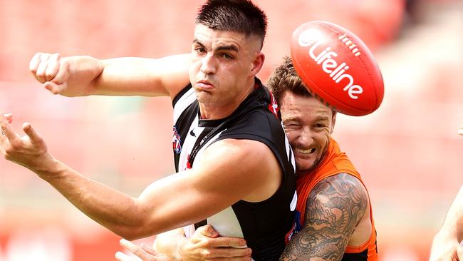 Brayden Maynard has been suspended for two games after a high hit. Picture: Getty Images