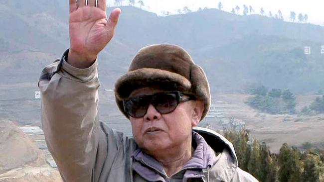 Guilty ... North Korea’s former leader Kim Jong-il admitted to abducting Japanese residents. Picture: KCNA