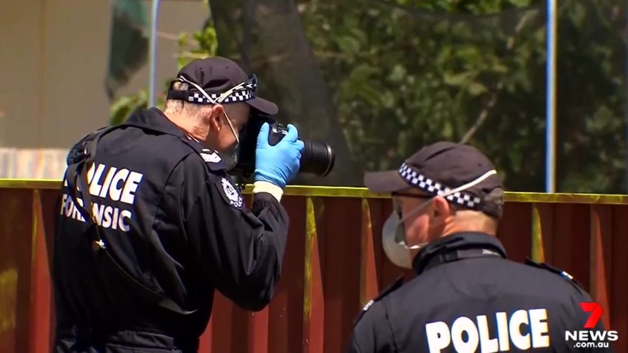 Police search Cleo Smith's family home. Picture: 7 News