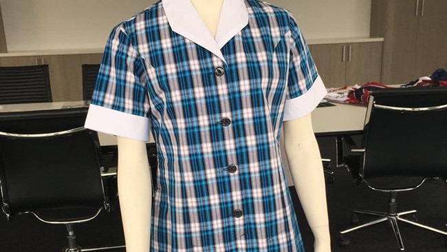 The new uniform at St Joseph's College Coomera. 