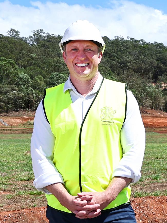 Queensland Premier Steven Miles in Cairns. Picture: Brendan Radke