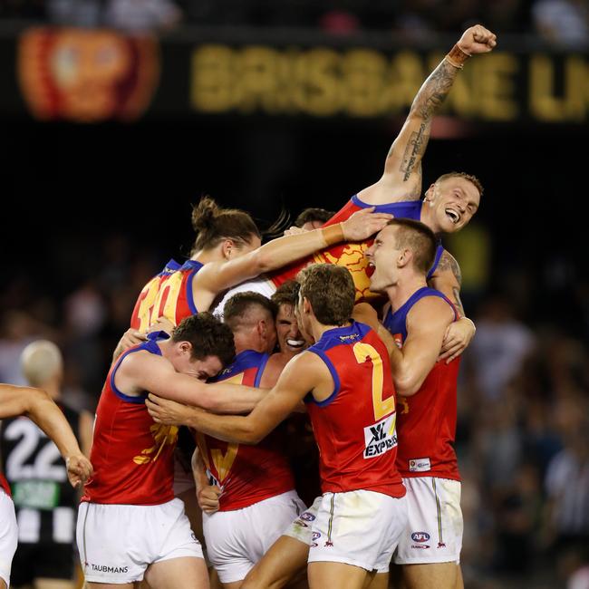 After slotting through the winner Picture: Getty Images