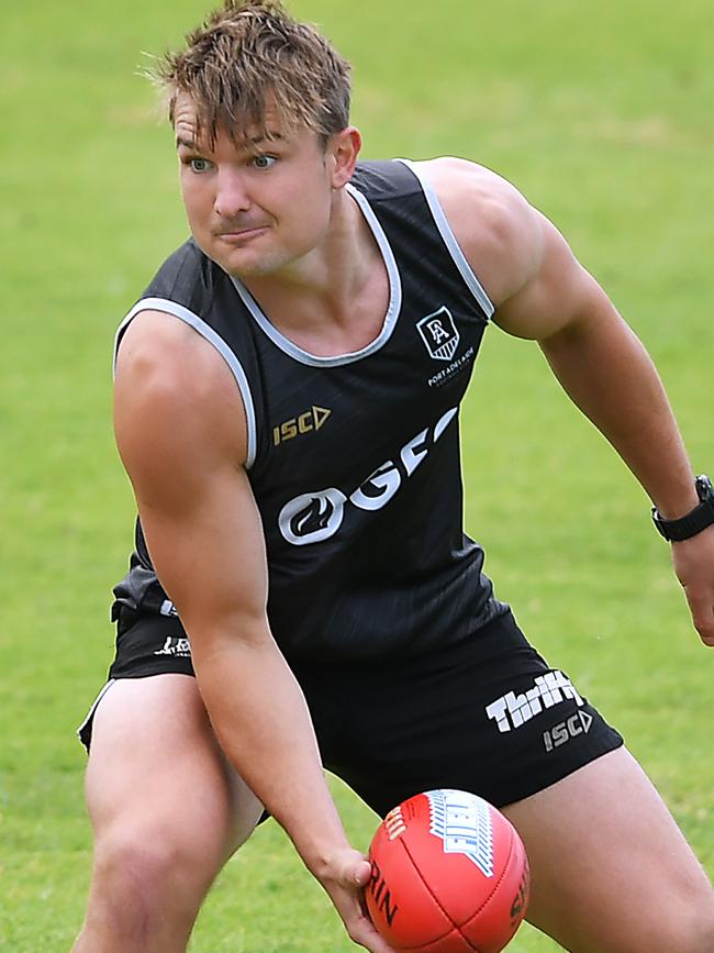 Ollie Wines at training. Picture: Getty Images