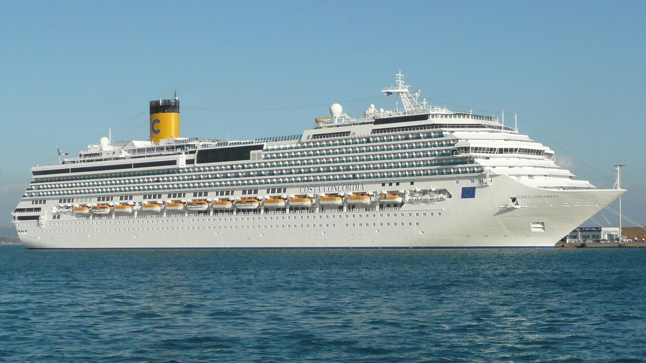 The Costa Concordia during her glory days. Picture: Wikipedia – Robert Lender