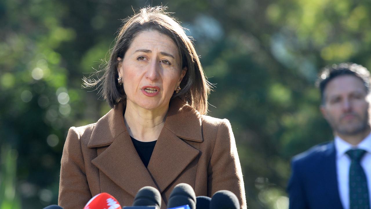 NSW Premier Gladys Berejiklian announced today she’ll start charging international travellers in hotel quarantine. Picture: NCA NewsWire/Jeremy Piper