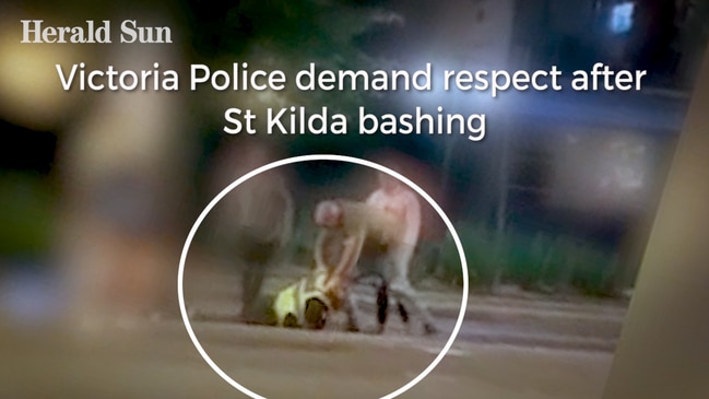 Victoria Police demand respect after St Kilda bashing