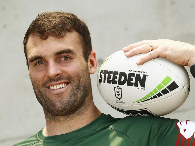 South Sydney Rabbitohs player Mark Nicholls at Redfern Oval. Picture: John Appleyard.