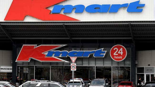 Kmart is leading the retail pack but Harris Scarfe wants a piece of the pie. Picture: Nicole Garmston