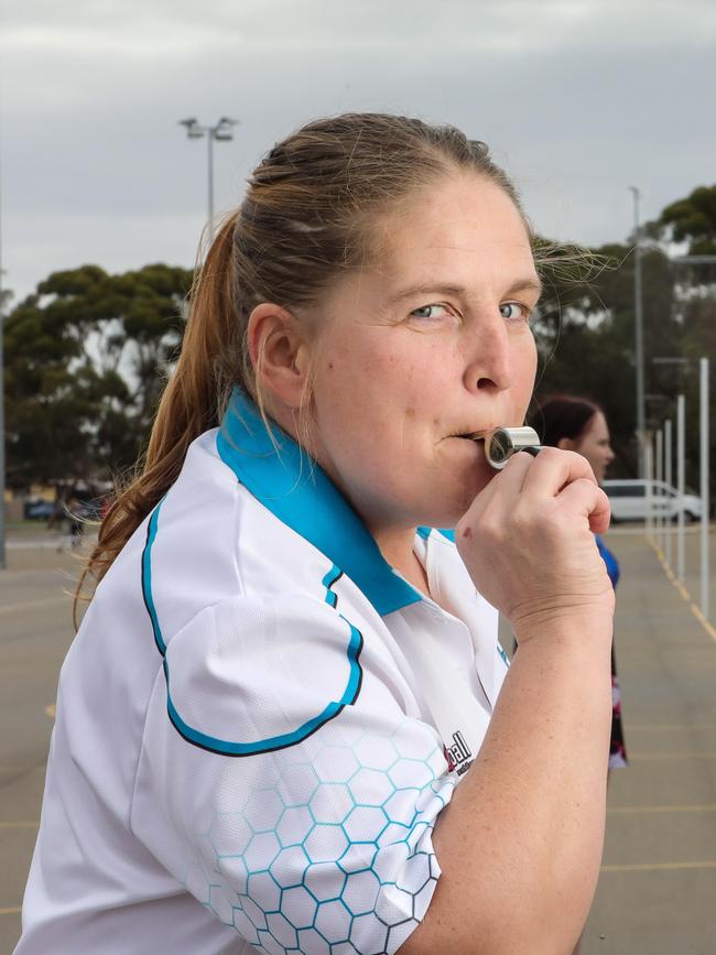 Nicola Slade is heavily involved with Warriors Netball Club. Picture: Russell Millard