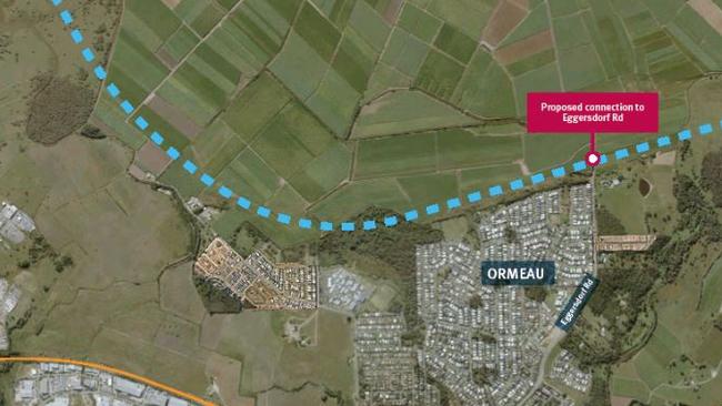 The Coomera Connector’s route through the northern Gold Coast