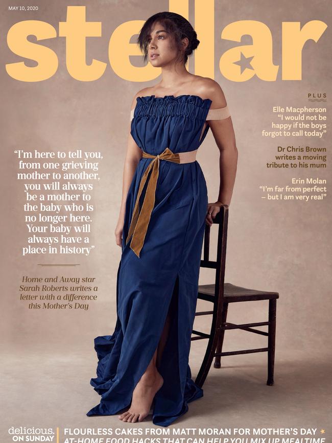 Roberts graces the cover of Stellar magazine. Picture: Steven Chee