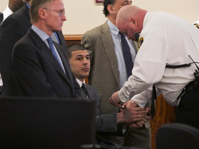 Aaron Hernandez guilty of murder: NFL star gets life sentence | The ...