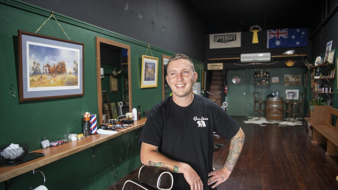 Addison Manning has opened his own barber shop in Ruthven St.