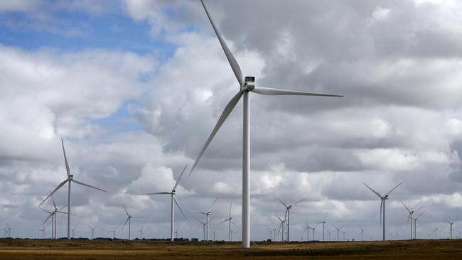 The Macarthur Wind Farm in western Victoria is described as the largest wind farm in the southern hemisphere.