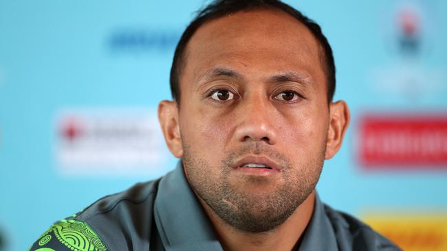 Former Wallabies flyhalf Christian Lealiifano will guide the Moana Pasifika team at no.10. Photo: Getty Images