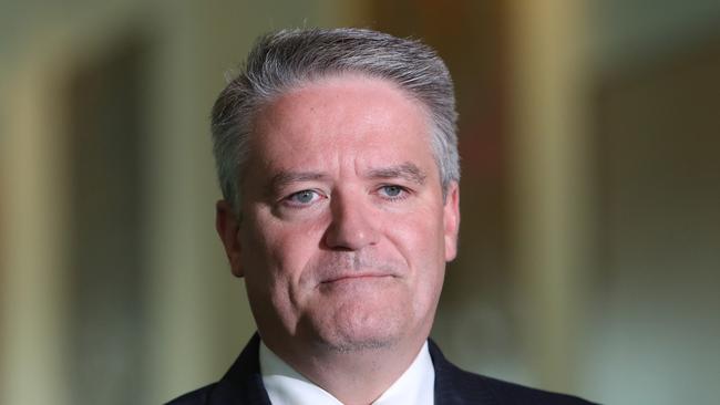 Senator Mathias Cormann. Picture: Kym Smith