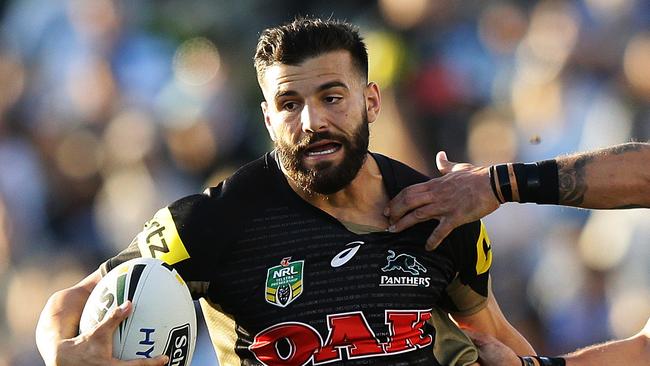 Penrith's Josh Mansour during the Cronulla Sharks v Penrith Panthers rugby league game at Shark Park, Cronulla. Pic Brett Costello