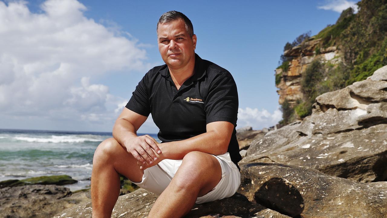 Incoming Manly coach Anthony Seibold at Freshwater Beach. Picture: Sam Ruttyn