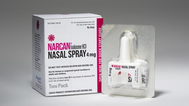 Naloxone can be administered as a nasal spray to the reverse an opioid overdose.
