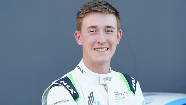 Porsche Carrera Cup driver Bayley Hall is one of the rising stars in motorsport. Picture: Nadine Hall.