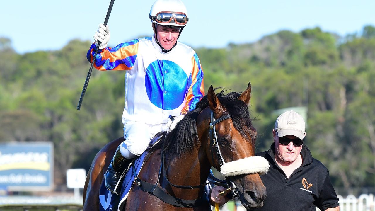 Mark Du Plessis will be riding in his sixth Melbourne Cup. Picture: Grant Peters/Trackside Photography