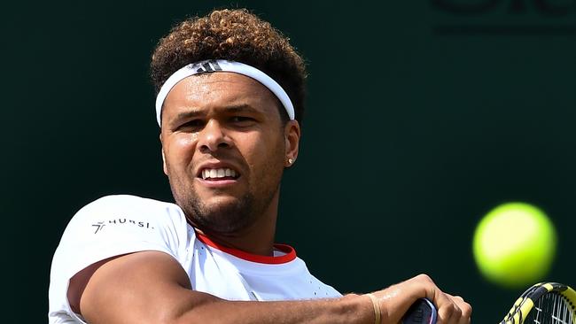 Frenchman Jo-Wilfried Tsonga is out of the Australian Open