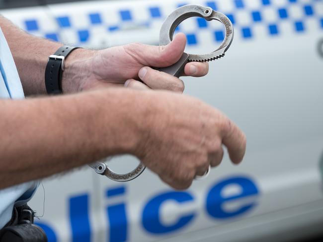 NSW police at Coffs Harbour boat ramp. Photo: Trevor Veale / The Coffs Coast Advocate