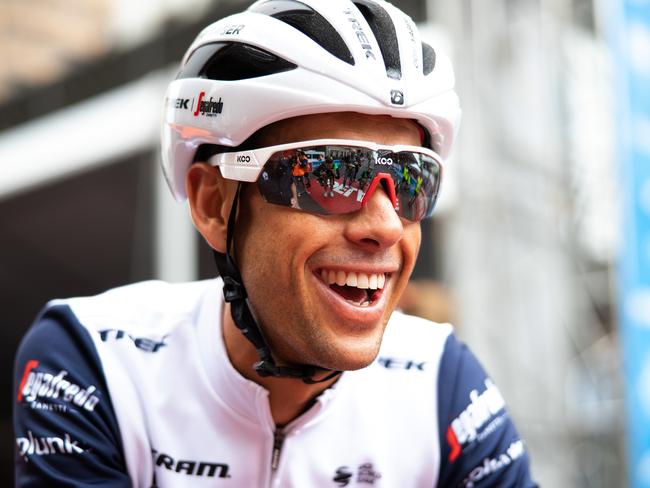 ADELAIDE, AUSTRALIA - JANUARY 19: Start / Richie Porte of Australia and Team Trek-Segafredo / during the 22nd Santos Tour Down Under - Schwalbe Classic a 51km race from Adelaide to Adelaide / TDU / @tourdownunder / on January 19, 2020 in Adelaide, Australia. (Photo by Daniel Kalisz/Getty Images)