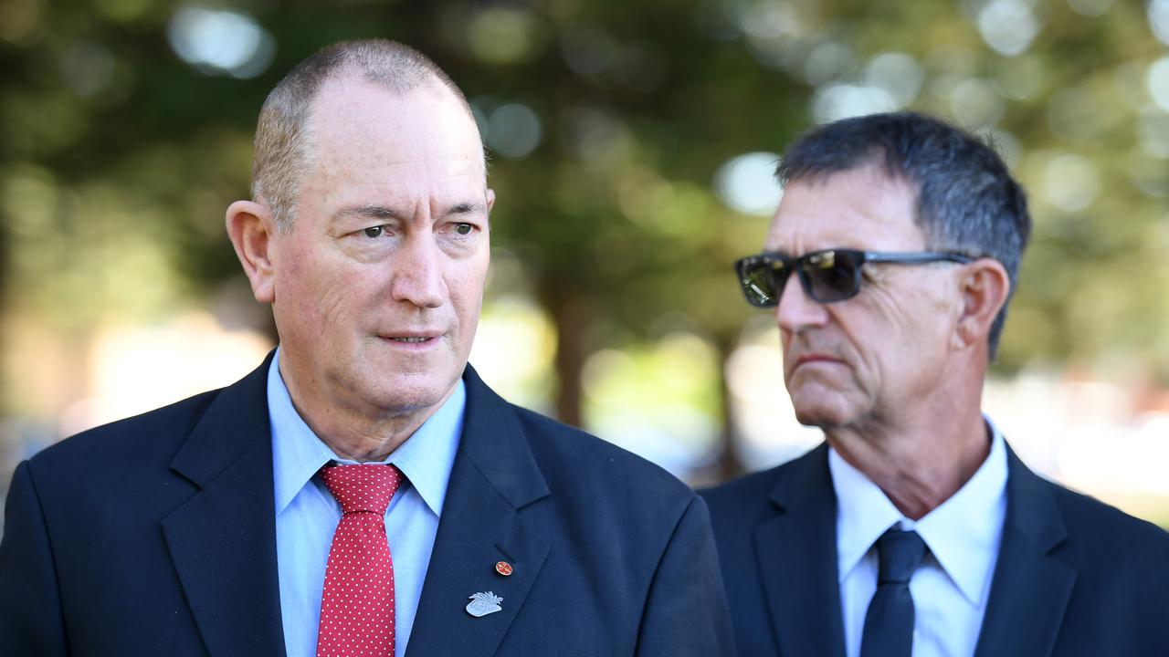 Fraser Anning failed in his bid to be re-elected to the Senate. Picture: AAP