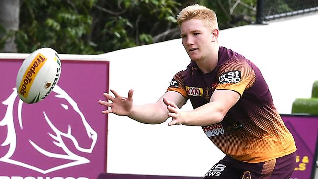 Tom Dearden is putting serious pressure on Anthony Milford and Kodi Nikorima. Picture: AAP/John Gass